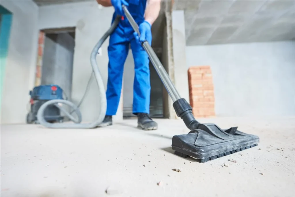 Nettoyage après chantier