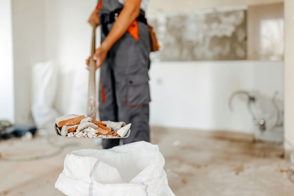 évacuation après chantier